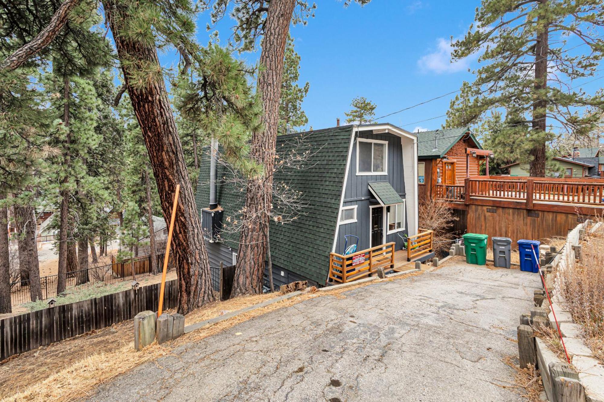 Cozy Crescent Tree Cabin Near Bear Mountain Big Bear Lake Bagian luar foto