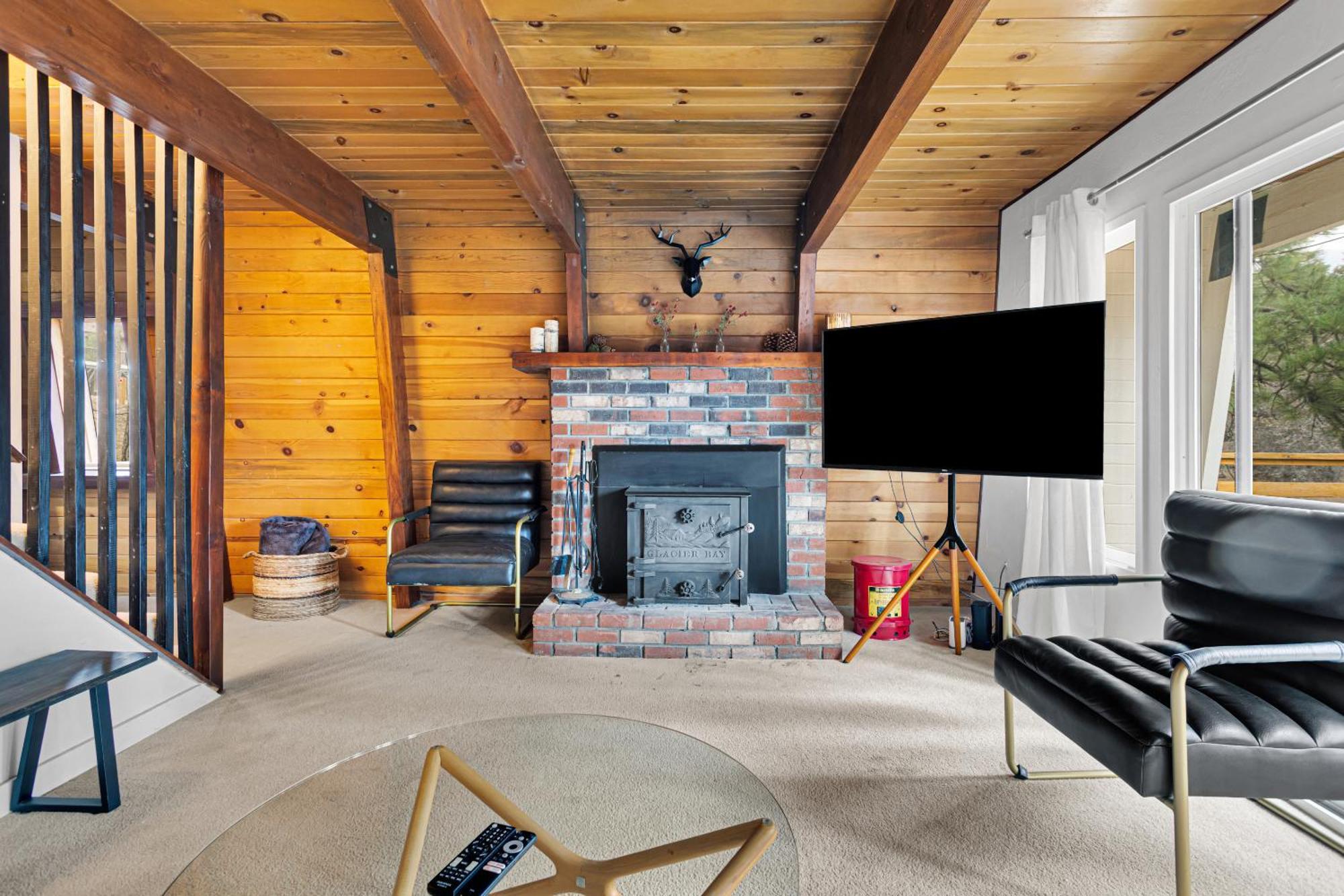 Cozy Crescent Tree Cabin Near Bear Mountain Big Bear Lake Bagian luar foto