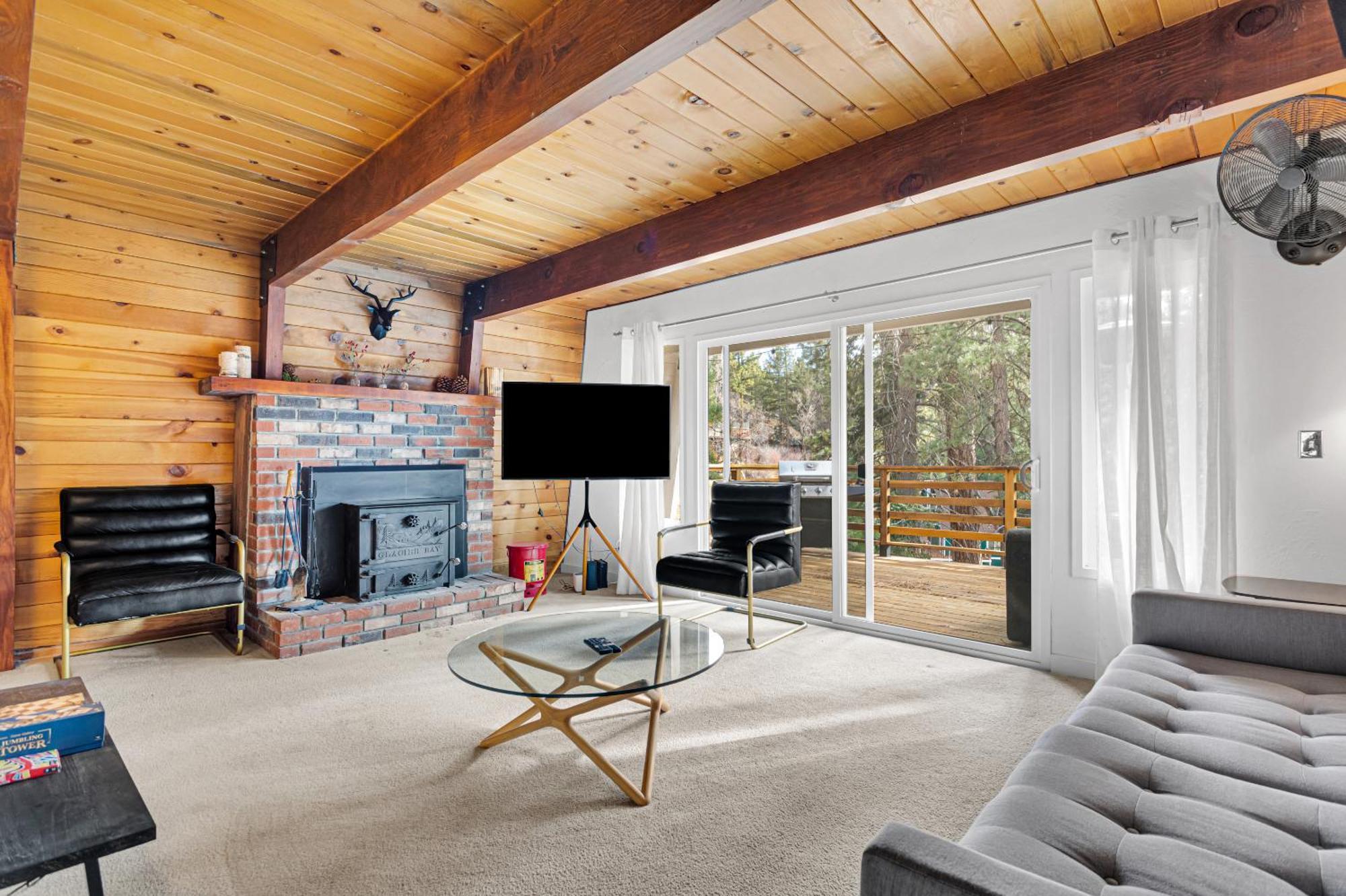 Cozy Crescent Tree Cabin Near Bear Mountain Big Bear Lake Bagian luar foto