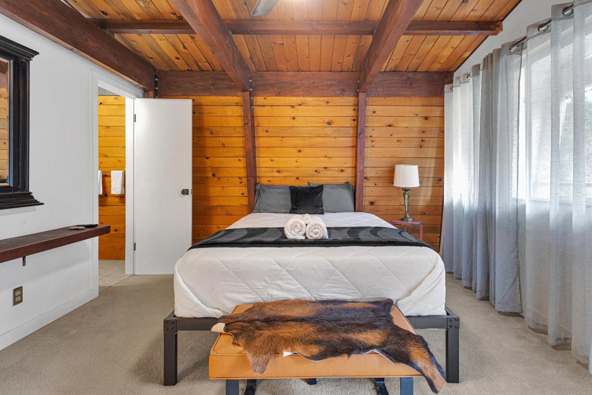 Cozy Crescent Tree Cabin Near Bear Mountain Big Bear Lake Bagian luar foto